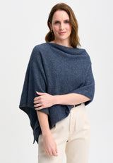 Two Tone Poncho | Merinomink