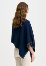 Two Tone Poncho | Merinomink