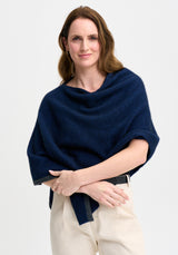 Two Tone Poncho | Merinomink