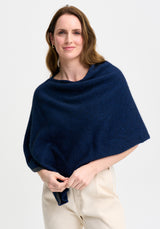 Two Tone Poncho | Merinomink