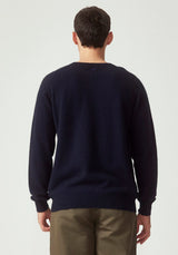 Cassum Crew Sweater in Ink | Untouched World