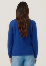 Shell Cardigan in Dusty Blue | Merinominkt