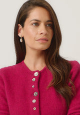 Shell Cardigan in Lupin | Merinomink