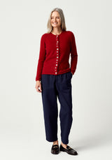 Shell Cardigan in Rata | Merinomink + FREE SCARF