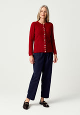 Shell Cardigan in Rata | Merinomink + FREE SCARF