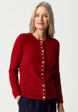 Shell Cardigan in Rata | Merinomink + FREE SCARF