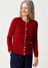 Shell Cardigan in Rata | Merinomink + FREE SCARF