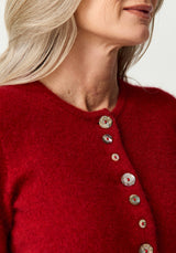 Shell Cardigan in Rata | Merinomink + FREE SCARF