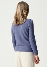 Shell Cardigan in Waterfall | Merinomink