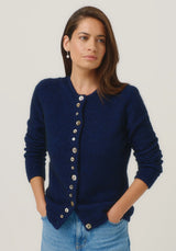Shell Cardigan in Zephyr | Merinomink