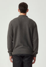 Cassum Half Zip Sweater in Thunder | Untouched World