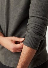 Cassum Half Zip Sweater in Thunder | Untouched World