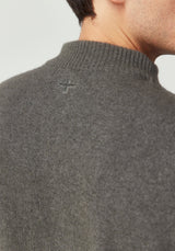 Cassum Half Zip Sweater in Thunder | Untouched World