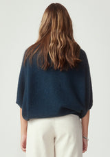 Air Cape Sweater in Deep Teal | Untouched World