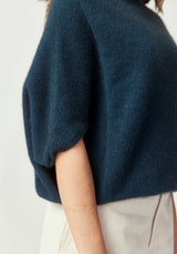 Air Cape Sweater in Deep Teal | Untouched World