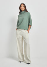 Air Cape Sweater in Eggshell | Untouched World