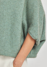 Air Cape Sweater in Eggshell | Untouched World