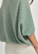 Air Cape Sweater in Eggshell | Untouched World