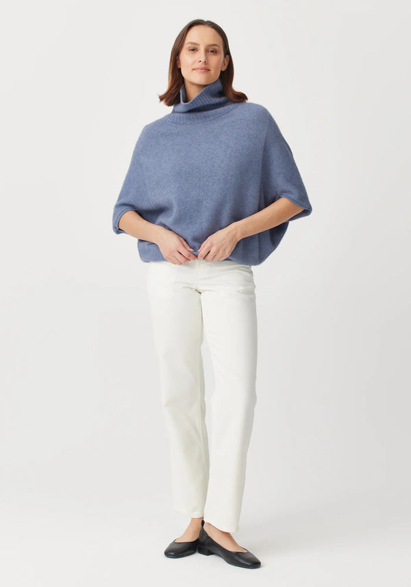 Air Cape Sweater in Waterfall | Untouched World