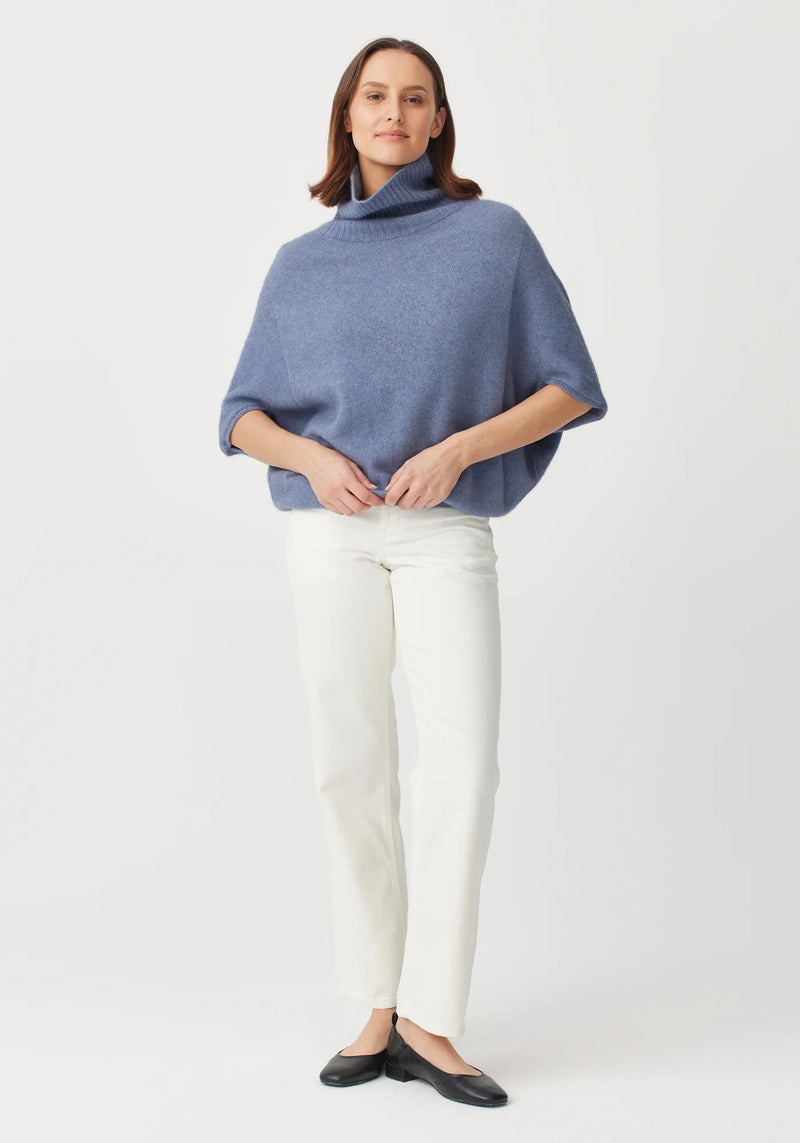 Air Cape Sweater in Waterfall | Untouched World
