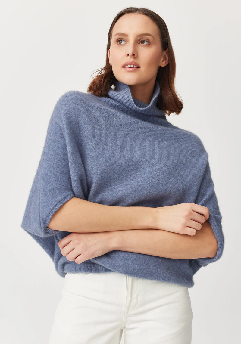 Air Cape Sweater in Waterfall | Untouched World