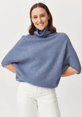 Air Cape Sweater in Waterfall | Untouched World