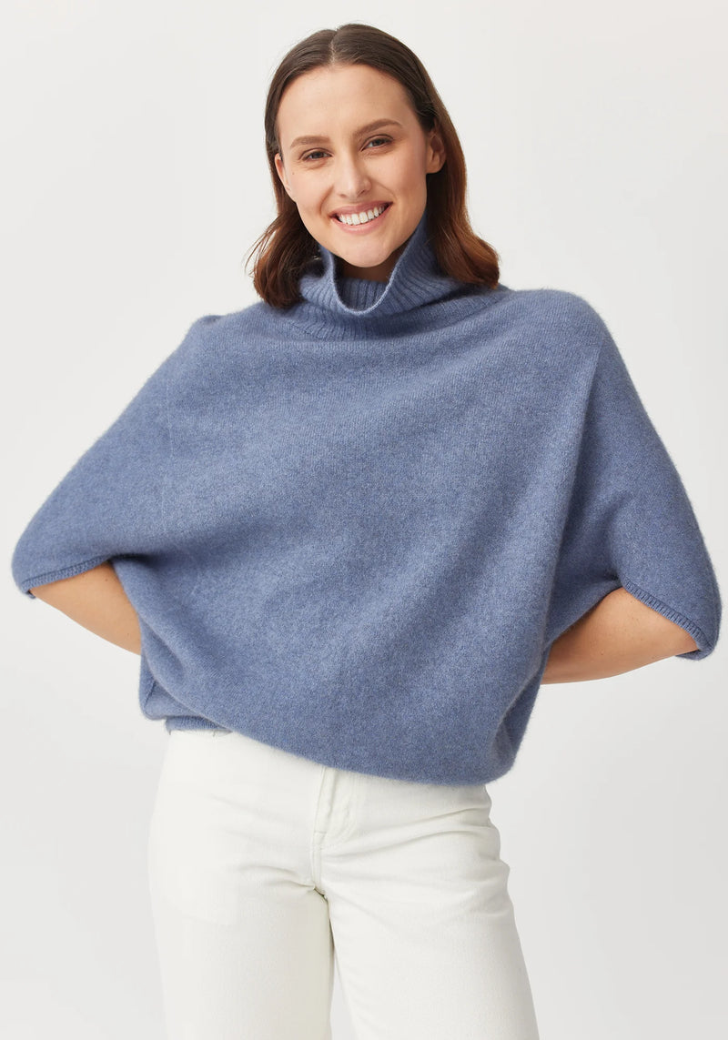 Air Cape Sweater in Waterfall | Untouched World