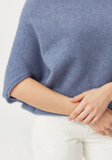Air Cape Sweater in Waterfall | Untouched World