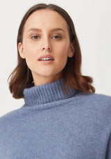 Air Cape Sweater in Waterfall | Untouched World