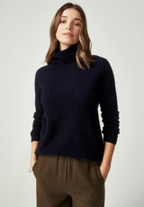 Float Cashmere Sweater in Navy | Untouched World