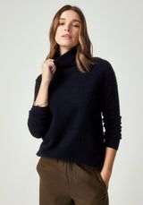Float Cashmere Sweater in Navy | Untouched World