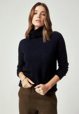 Float Cashmere Sweater in Navy | Untouched World