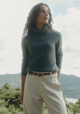 Float Cashmere Sweater in Kanuka | Untouched World