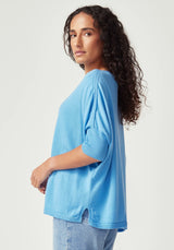 Easy Knit Tee in Cornflower | Untouched World