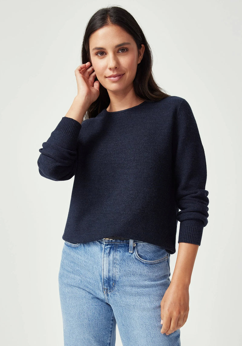 Stitch Sweater in Dark Navy | Untouched World