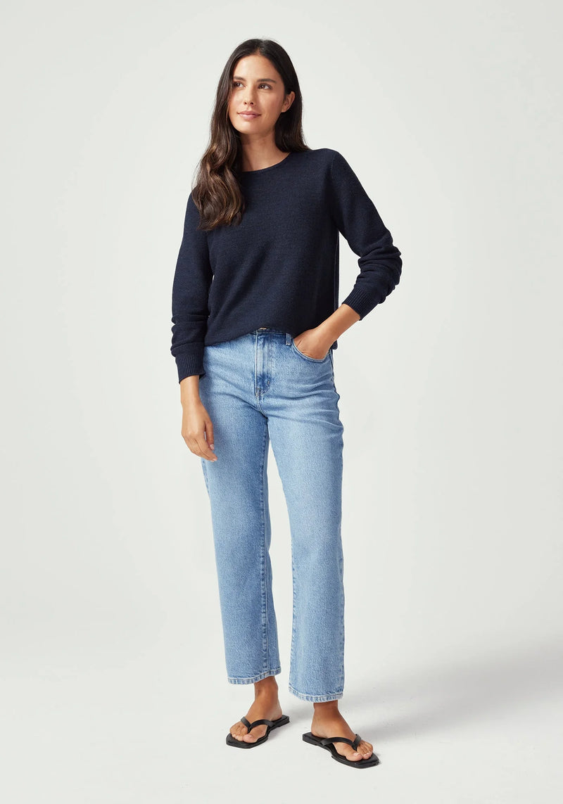 Stitch Sweater in Dark Navy | Untouched World