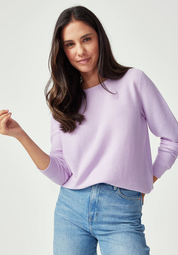 Stitch Sweater in Fleur Violet | Untouched World