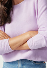 Stitch Sweater in Fleur Violet | Untouched World