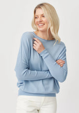Mira Sweater in Cascade | Untouched World