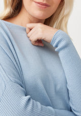 Mira Sweater in Cascade | Untouched World
