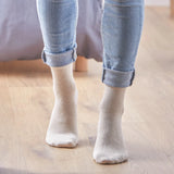 Beige Glitter Socks | BillyBelt