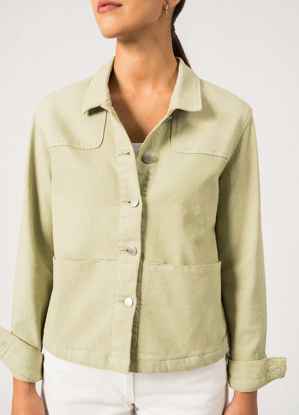 St Tea Jacket in Amandier | Saint James