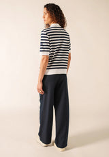 Carola R Polo Tee in Marine | Saint James