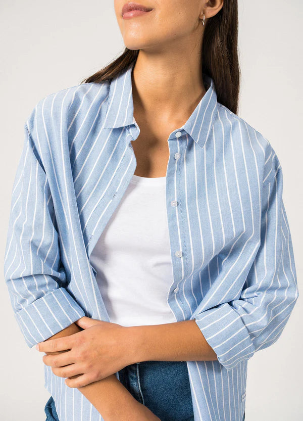 Myriam ML Shirt in Mer/Blanc | Saint James