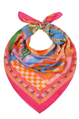 OM26106 Square Scarf | Ombré London