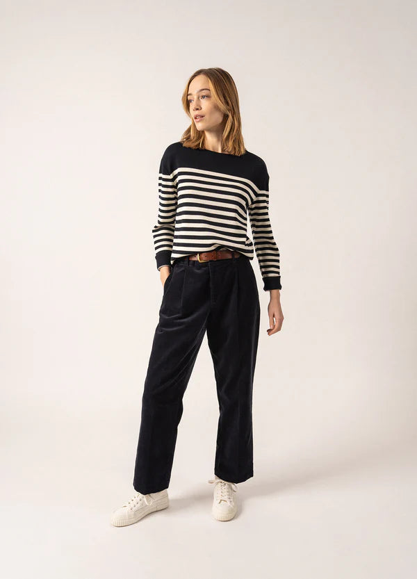 Ecrins Navy Stripe Jumper | Saint James