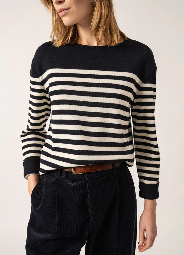 Ecrins Navy Stripe Jumper | Saint James