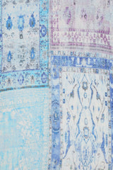 OM Blue Scarf | Ombré London
