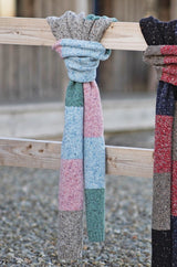 Multi Striped Scarf | Fisherman Out of Ireland