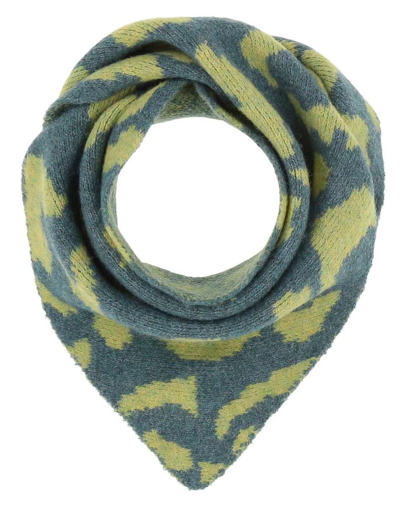 Leopard Knitted Scarf | FRAAS